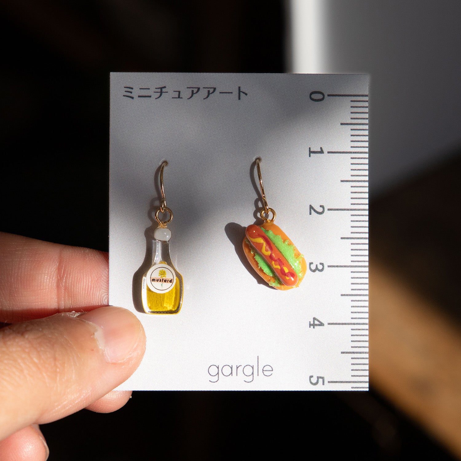 gargle/ガーグル ホットドック ピアス – ニコノマニマニ雑貨店