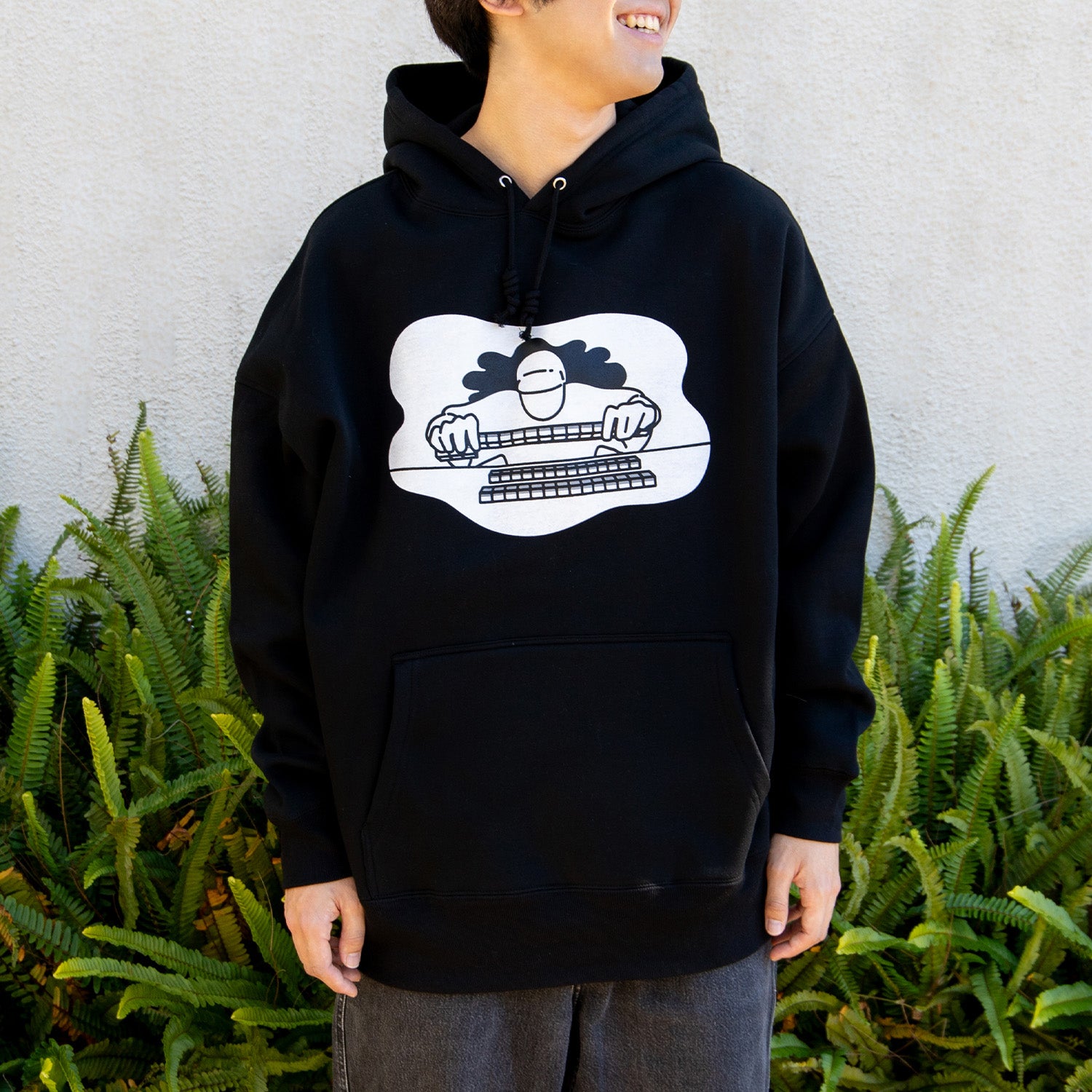 ニコノマニマニ 2024AW ビッグシルエットパーカー 'TSUBAME CHANGE