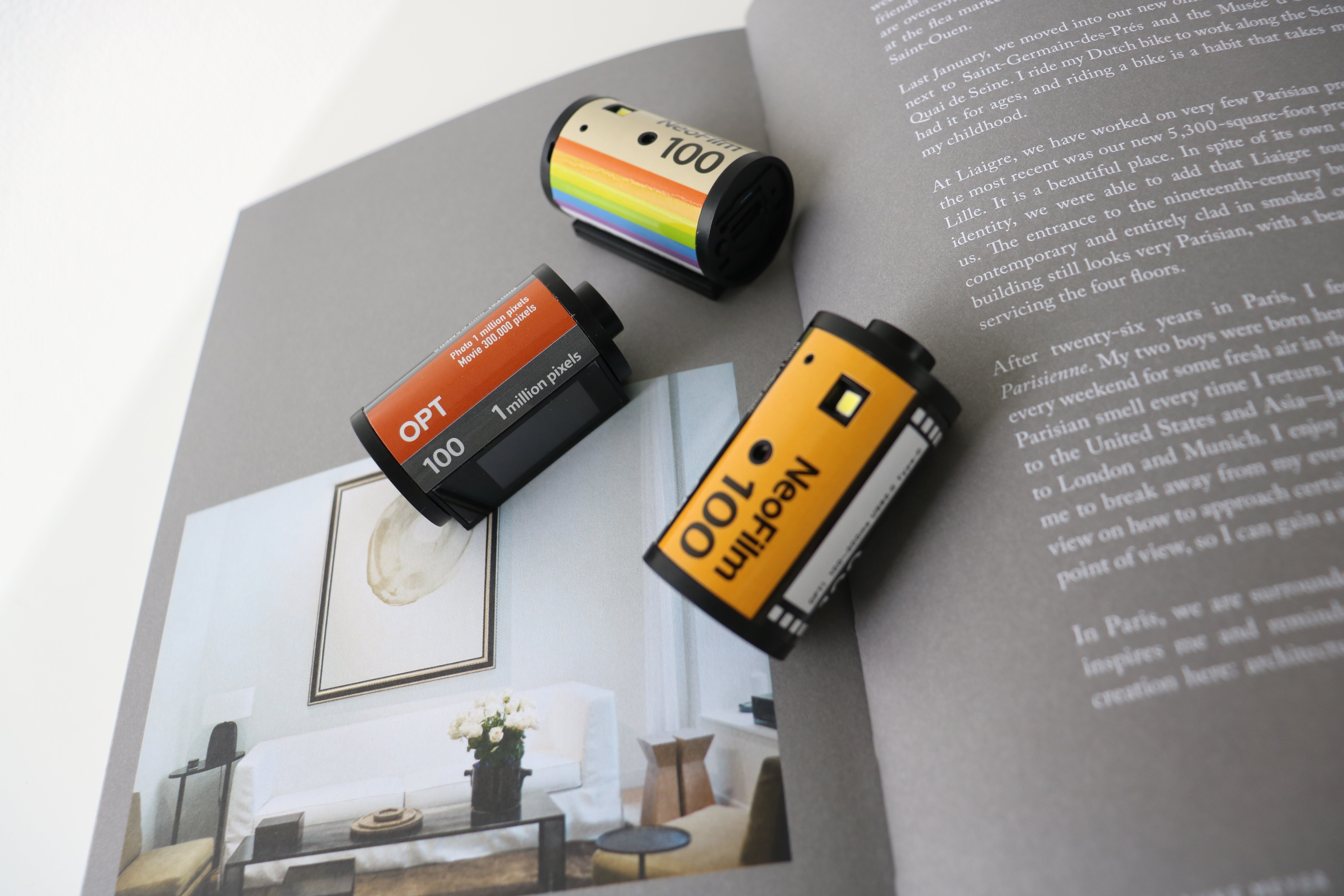 Opt! オプト OPT100 Neo Film フィルム型 デジタルカメラ ネオフィルム