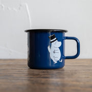 Muurla/ムールラ　ムーミン ホーロー マグ ムーミンパパ ネイビー