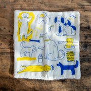 トラネコボンボン　パイルガーゼ ハンカチ