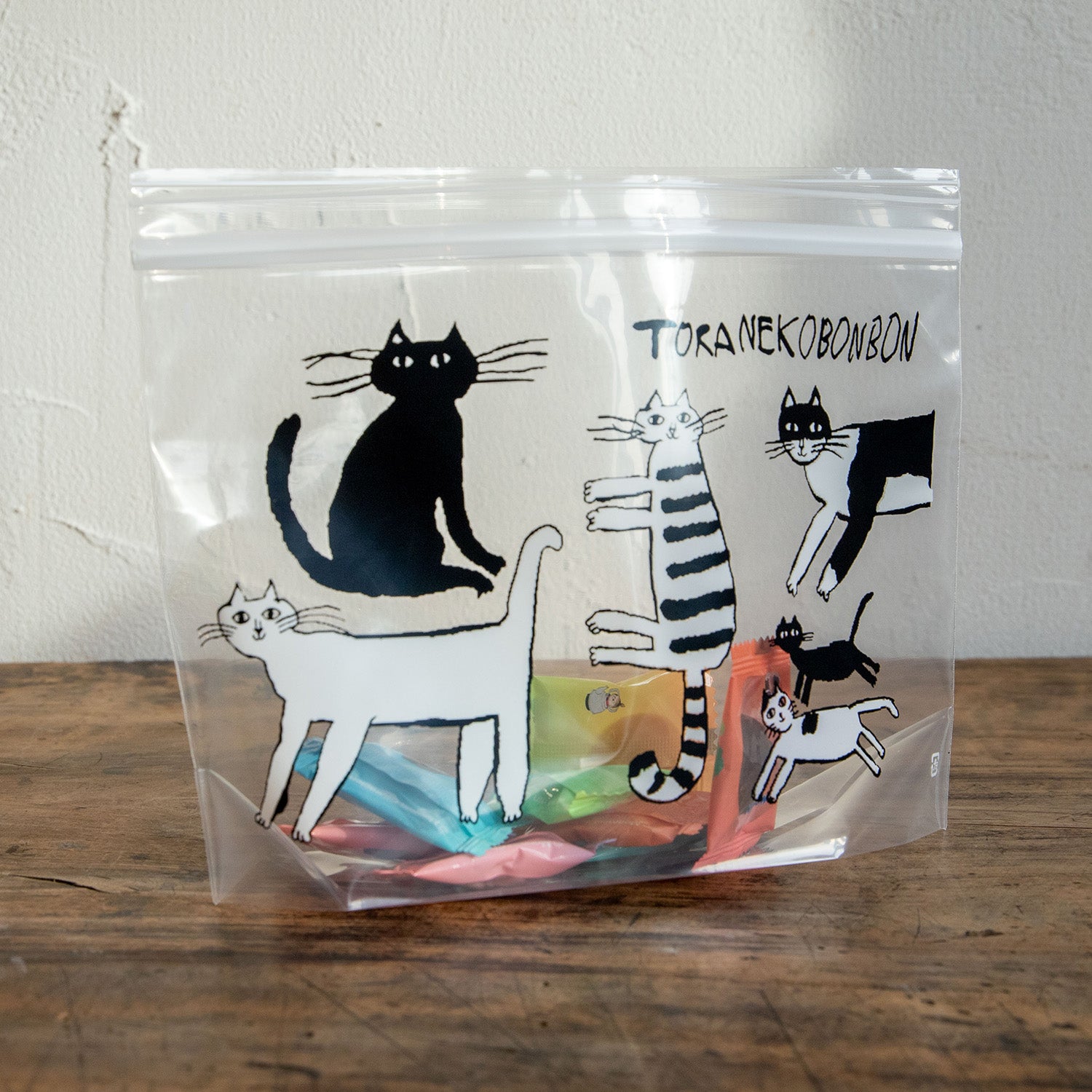 トラネコボンボン フリーザーバッグ M – ニコノマニマニ雑貨店