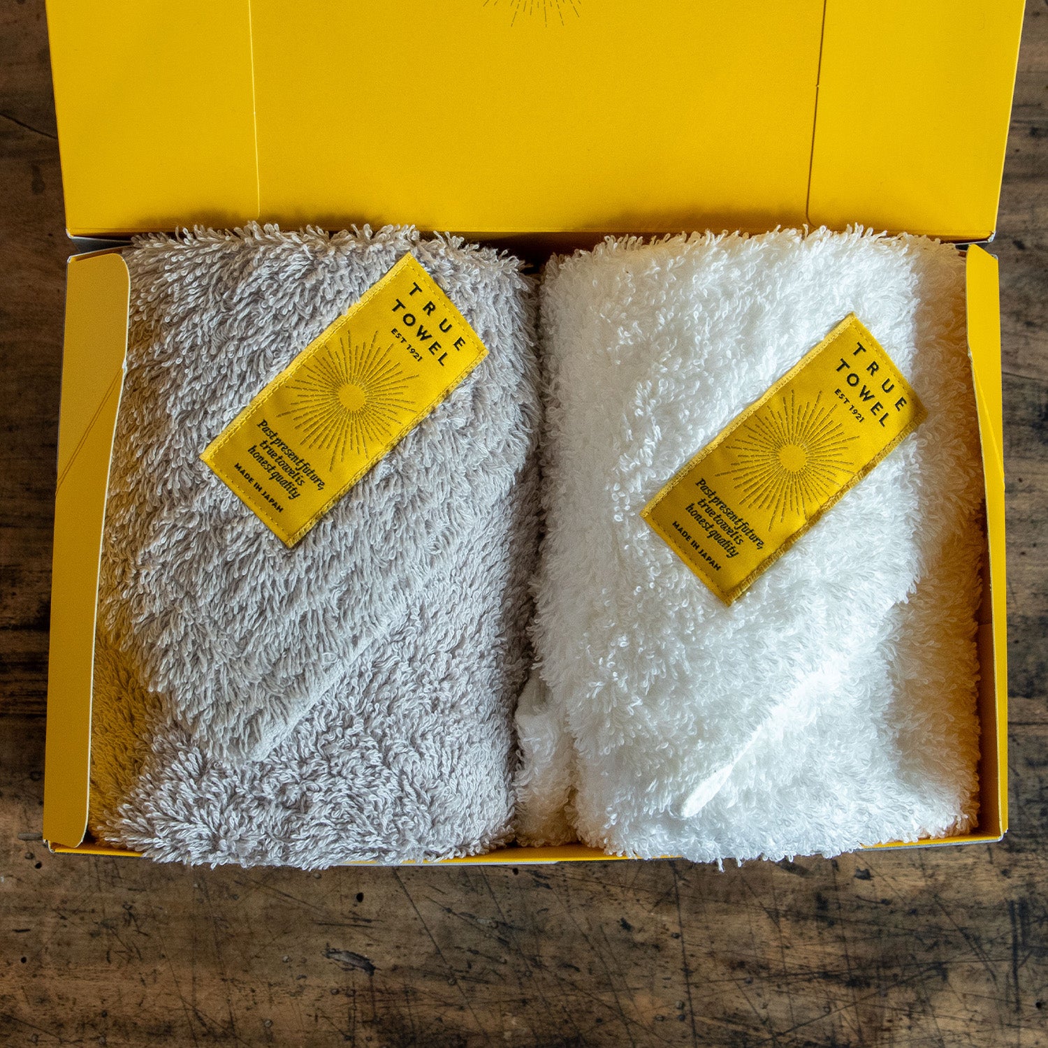 TRUE TOWEL/トゥルータオル classic SUGOI フェイスタオル 2枚 セット