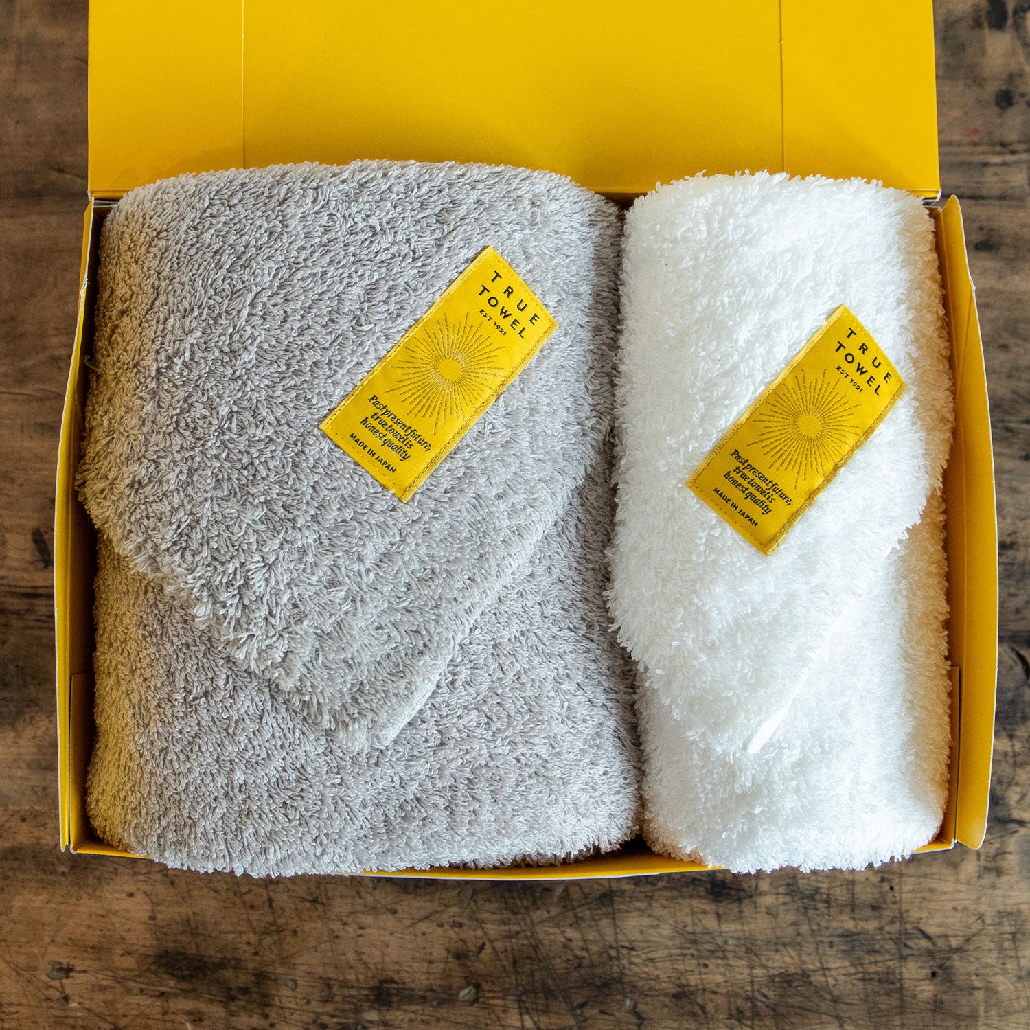 TRUE TOWEL/トゥルータオル classic SUGOI バスタオル+フェイスタオル