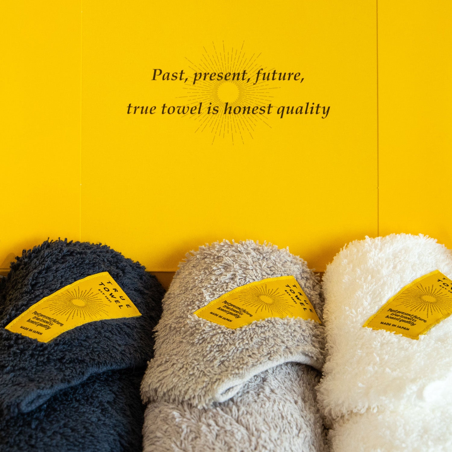 TRUE TOWEL/トゥルータオル classic SUGOI フェイスタオル 3枚 セット