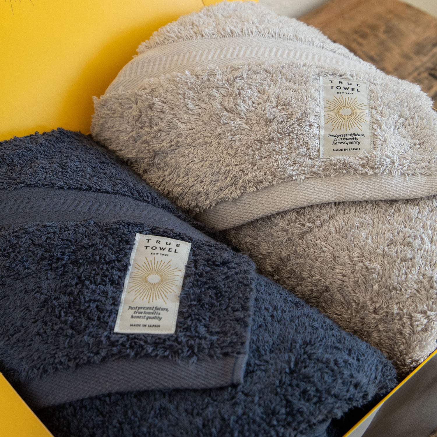TRUE TOWEL/トゥルータオル classic HOTEL プチバスタオル 2枚 セット