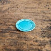 SAKUZAN/作山窯　Stripe 丸皿 SS 小皿