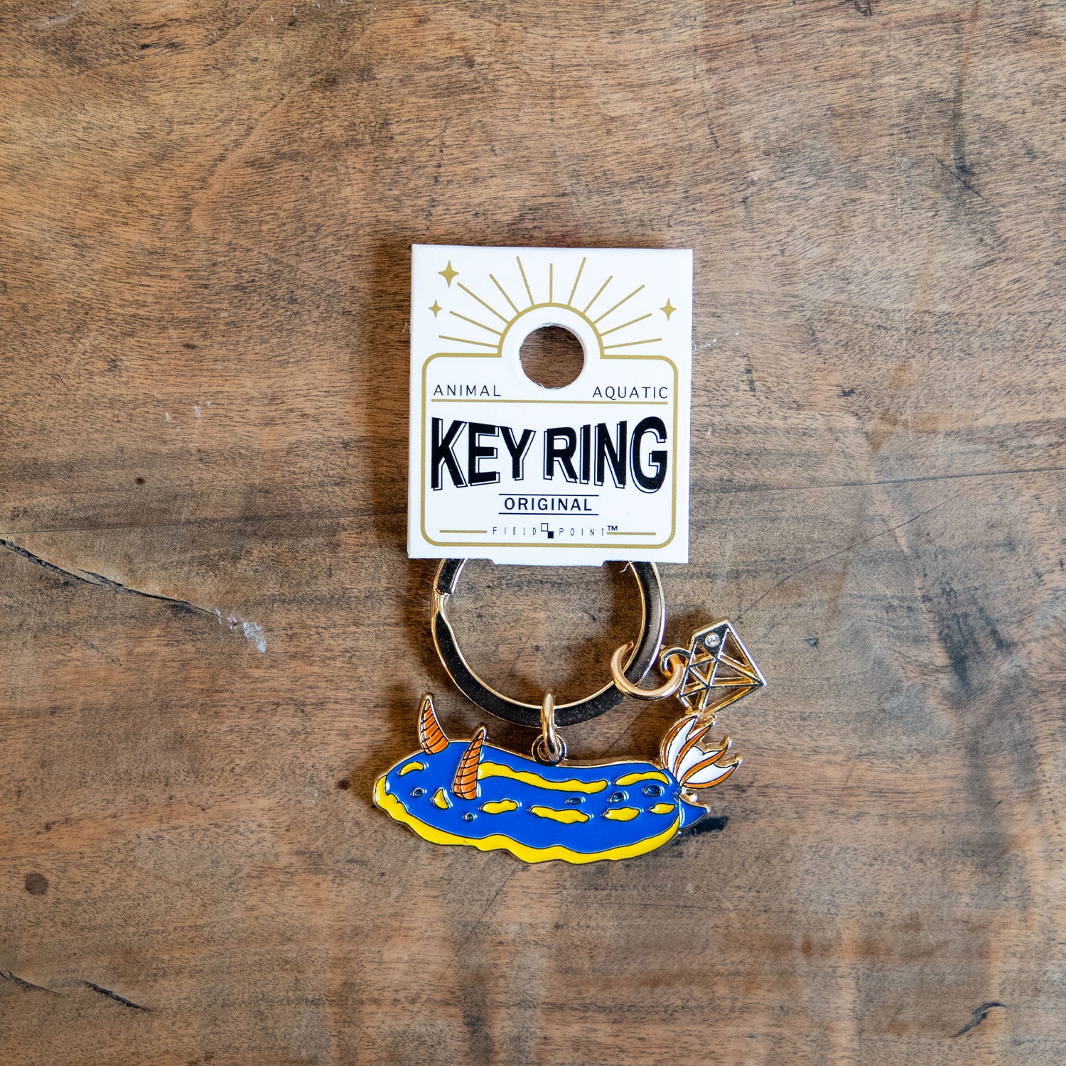 KYIKK アメトイ キーホルダー アクアチックキーリング ウミウシ – ニコノマニマニ雑貨