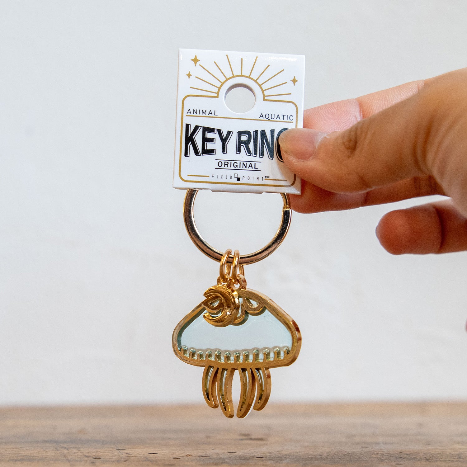 キーホルダー アクアチックキーリング クラゲ – ニコノマニマニ雑貨店