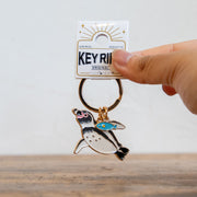 キーホルダー　アクアチックキーリング　フンボルトペンギン　