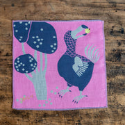 moritaMiW/モリタミウ　3重ガーゼハンカチ ドードーと木の実