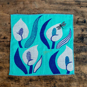 moritaMiW/モリタミウ　ガーゼタオルハンカチ カゲロウ『花とカゲロウ』