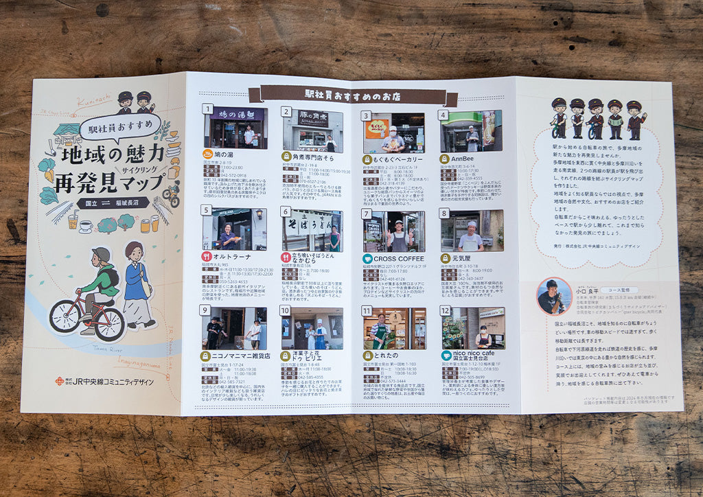 サイクルマップ掲載店舗一覧