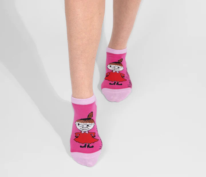 Moomin/ムーミン 　レディース クラシック アンクルソックス リトルミィ レッド