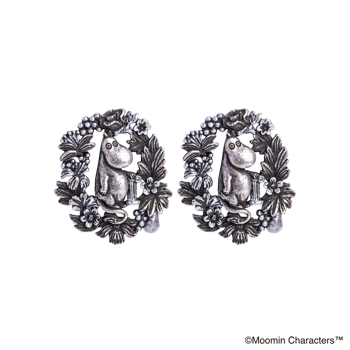 Palnart Poc/パルナートポック 　ムーミンパパの肖像画ピアス