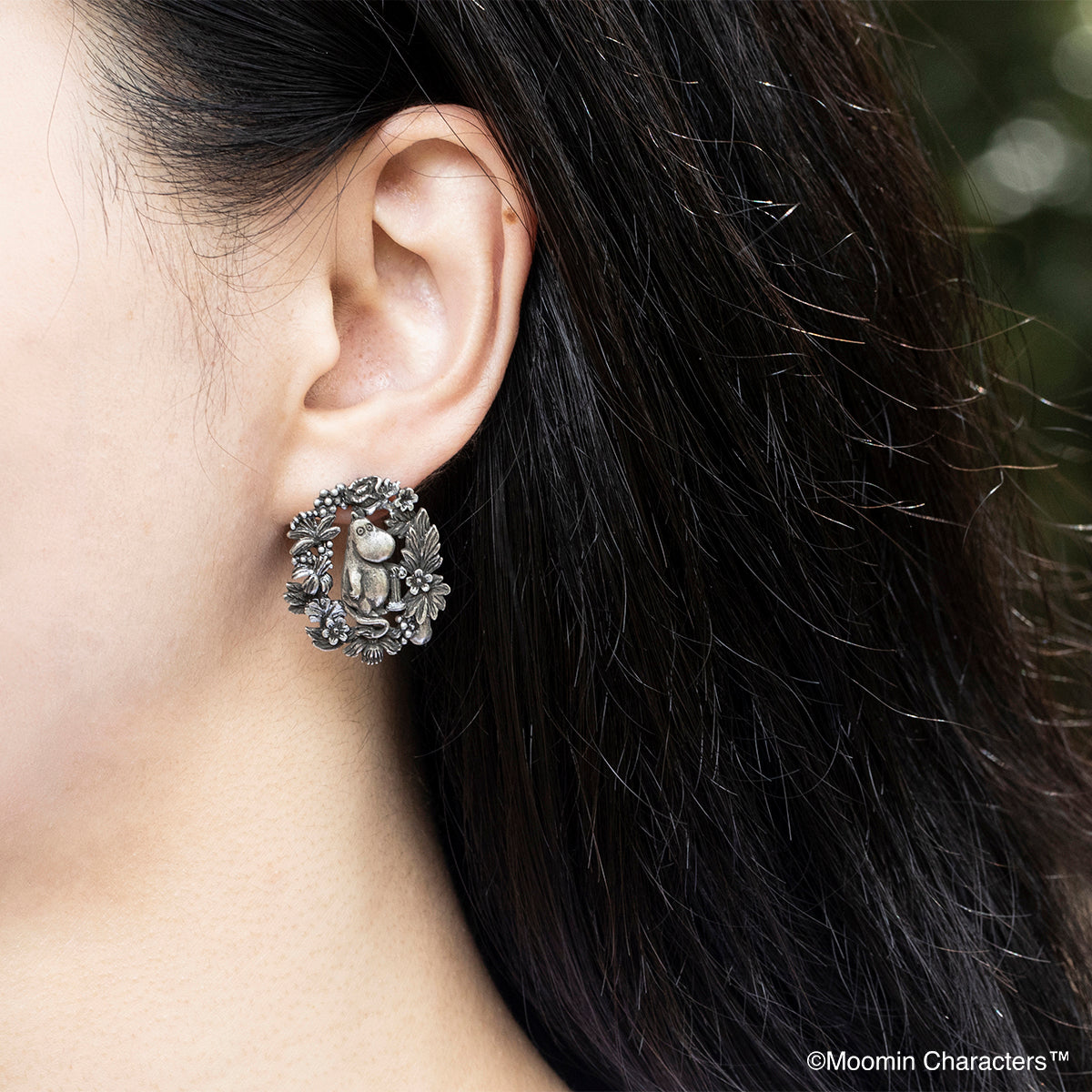 Palnart Poc/パルナートポック 　ムーミンパパの肖像画ピアス