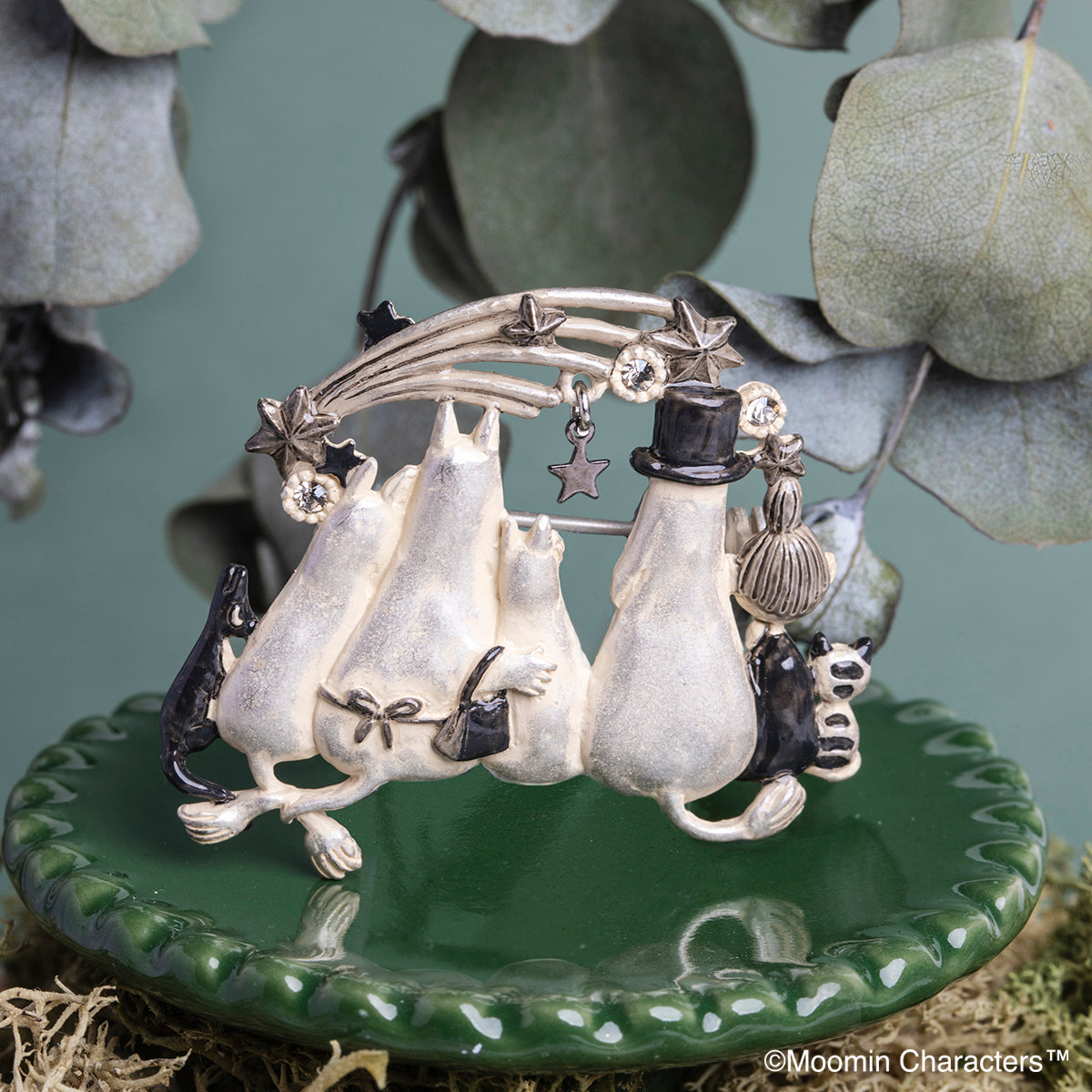 Palnart Poc/パルナートポック 　ながれ星とムーミンブローチ
