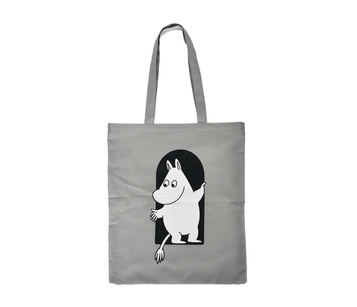 Moomin/ムーミン 　扉はいつも開いている トートバッグ グレー