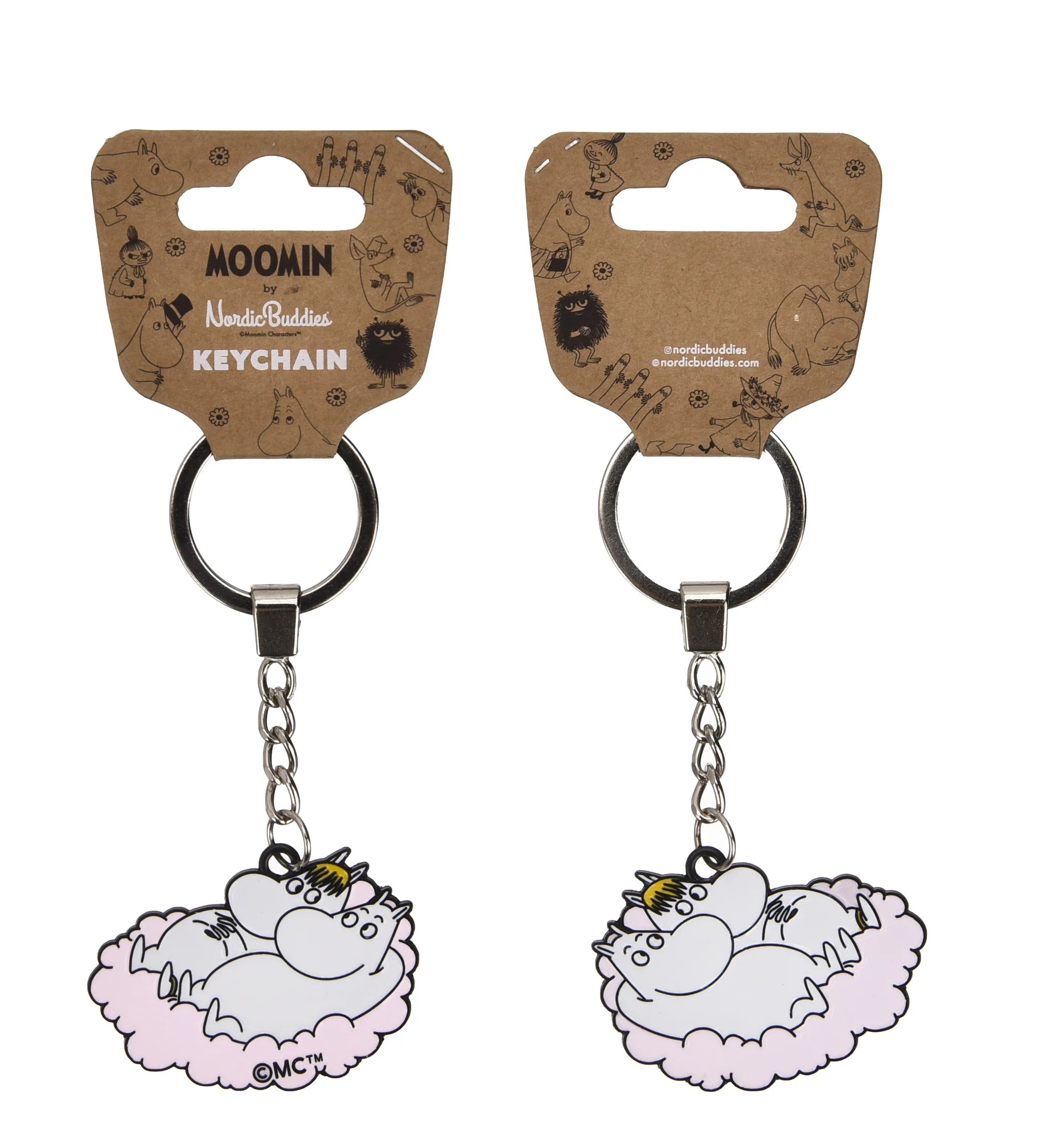 Moomin/ムーミン 　ビッグキャラクター キーリング ムーミン 雲に乗る