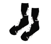 Moomin/ムーミン 　メンズ クラシック ソックス アングリームーミン ブラック