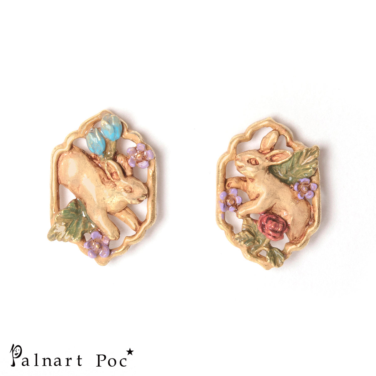 Palnart Poc /パルナートポック　シークレットガーデンピアス