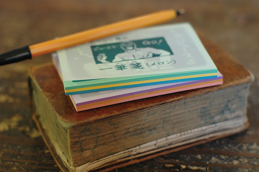 ナンシー関　ジュースでGO!一筆箋(メロン)