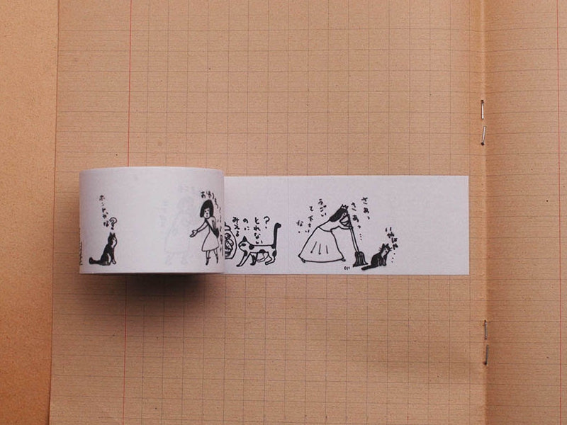 ネコロールふせん(38mm幅)