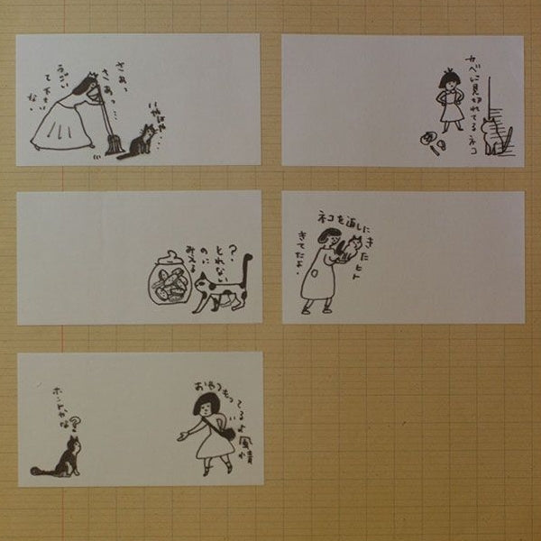 ネコロールふせん(38mm幅)