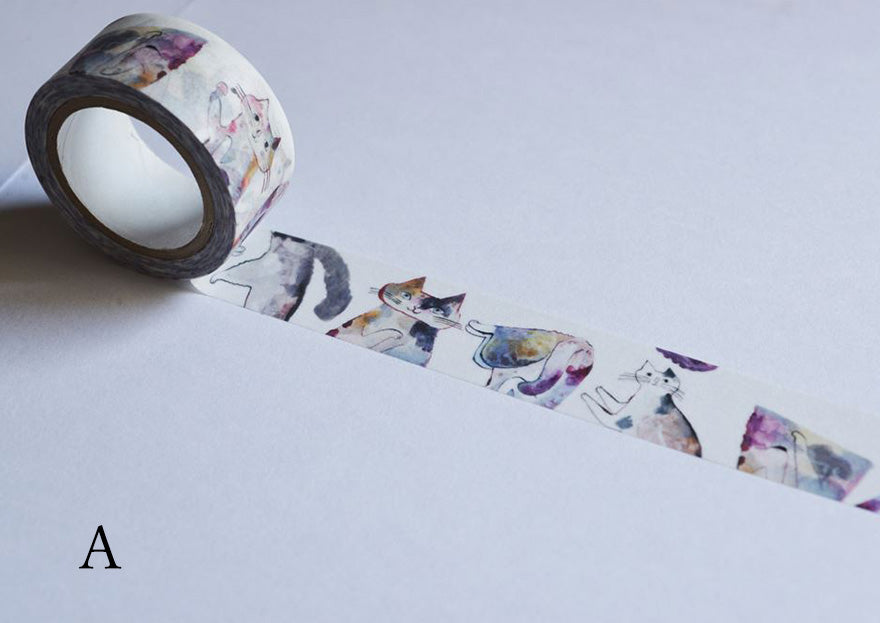 トラネコボンボン　猫ちゃんマスキングテープ