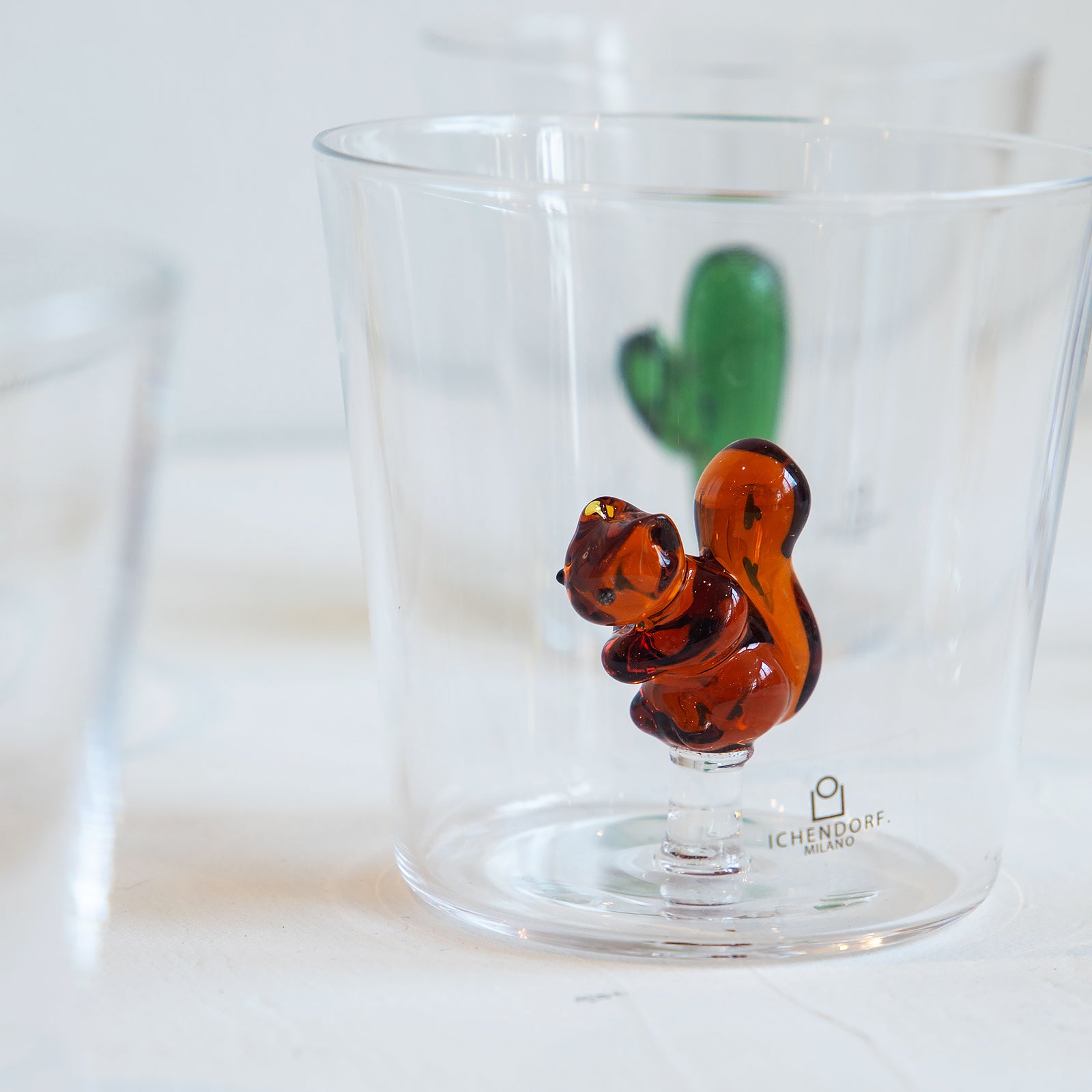 ICHENDORF MILANO/イッケンドルフミラノ　タンブラーグラス カクタス グリーン