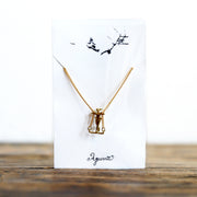 Aquvii / アクビ　trapeze necklace