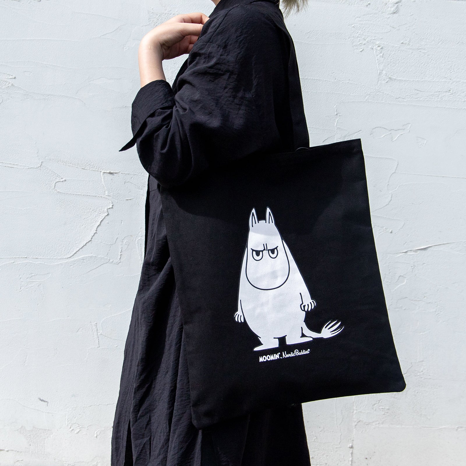 Moomin/ムーミン 　アングリームーミン トートバッグ ブラック