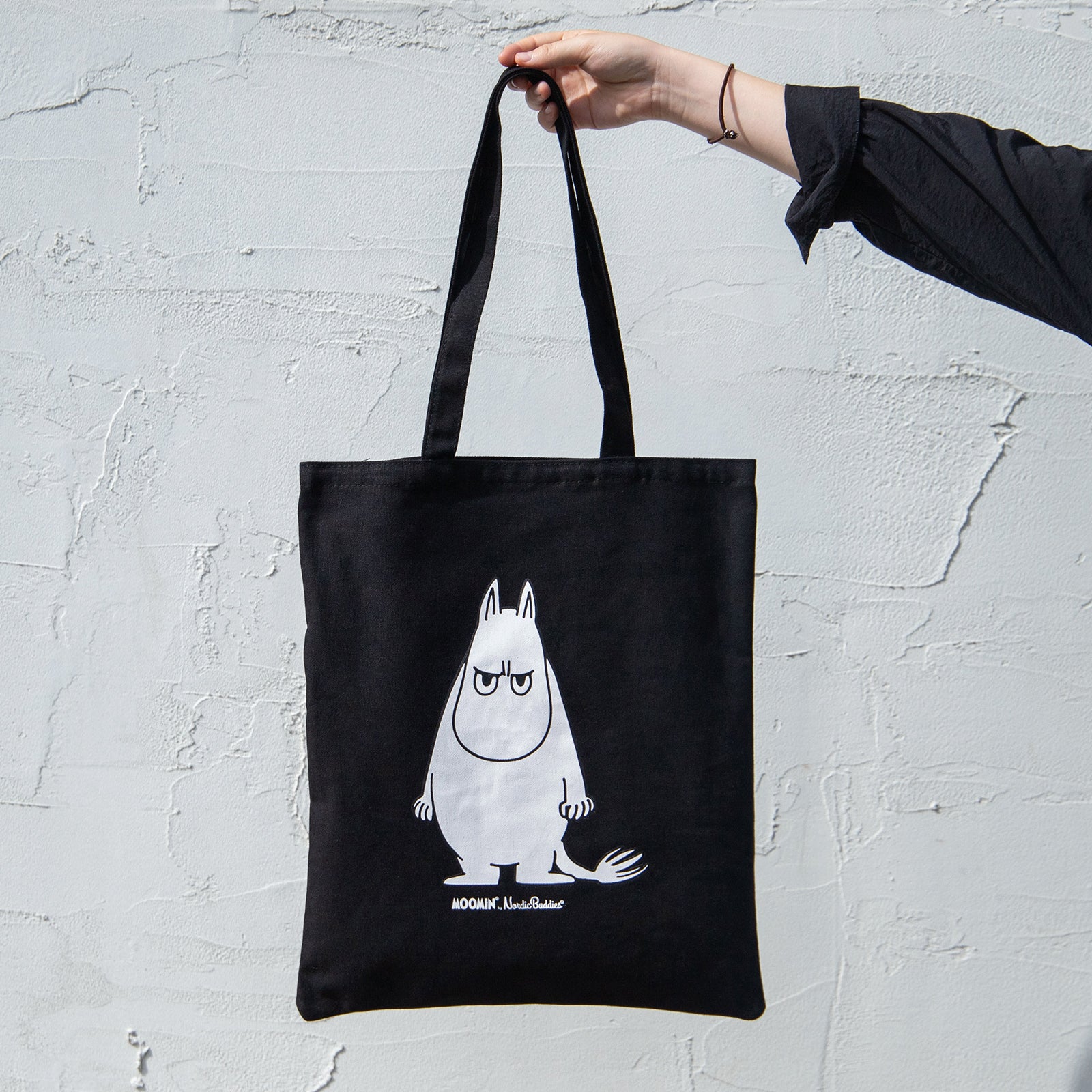 Moomin/ムーミン 　アングリームーミン トートバッグ ブラック