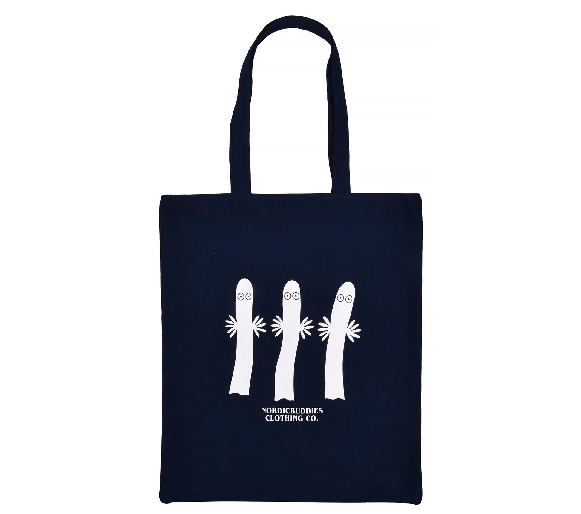 Moomin/ムーミン 　ニョロニョロ トートバッグ 濃紺