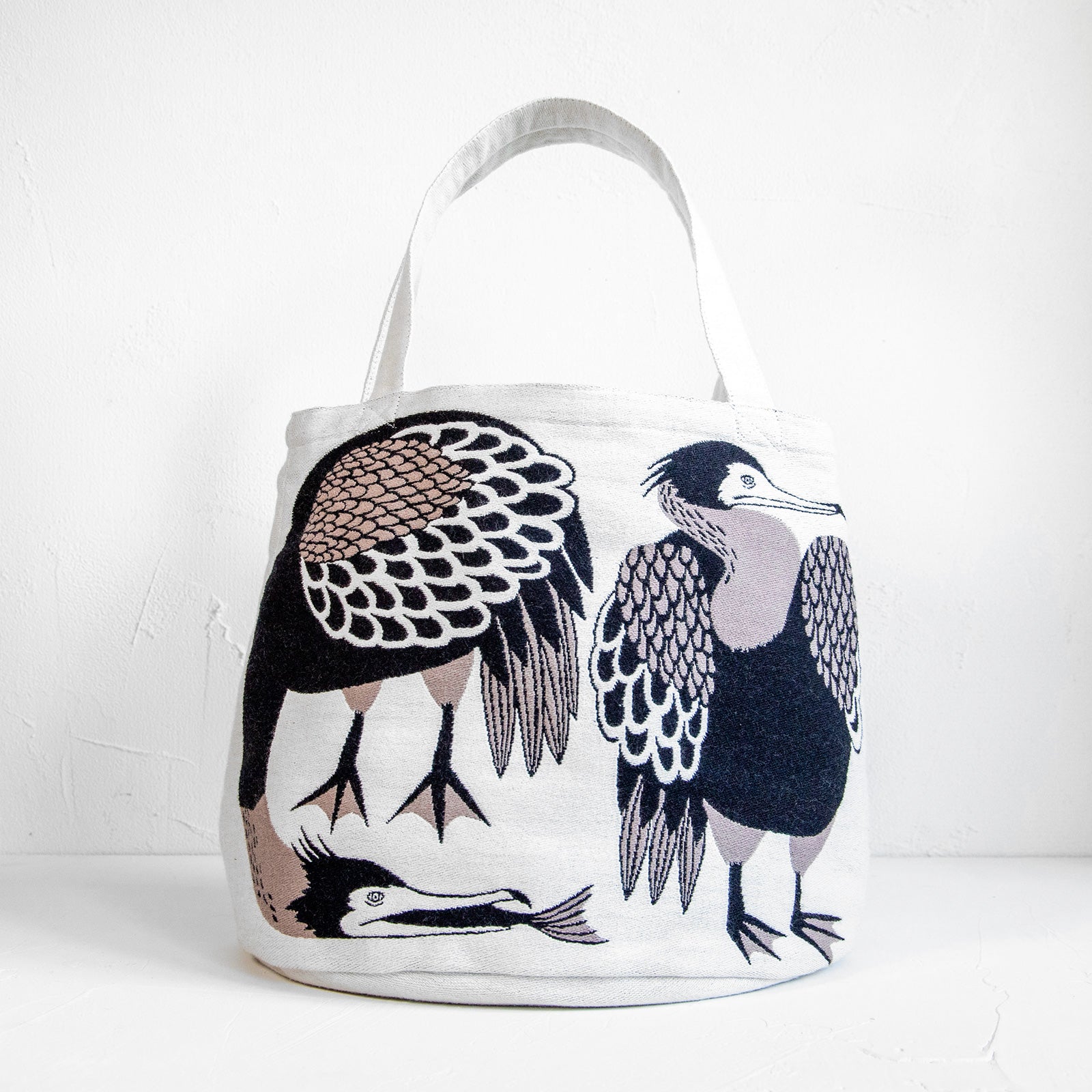 moritaMiW/モリタミウ　トートバッグ 川ほとりのニンマリのウたち