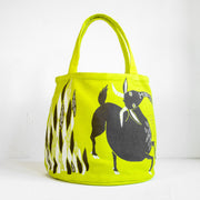 moritaMiW/モリタミウ　トートバッグ 岩山のスキップのヤギたち