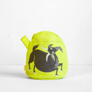 moritaMiW/モリタミウ　マチ付きポーチ 岩山のスキップのヤギたち