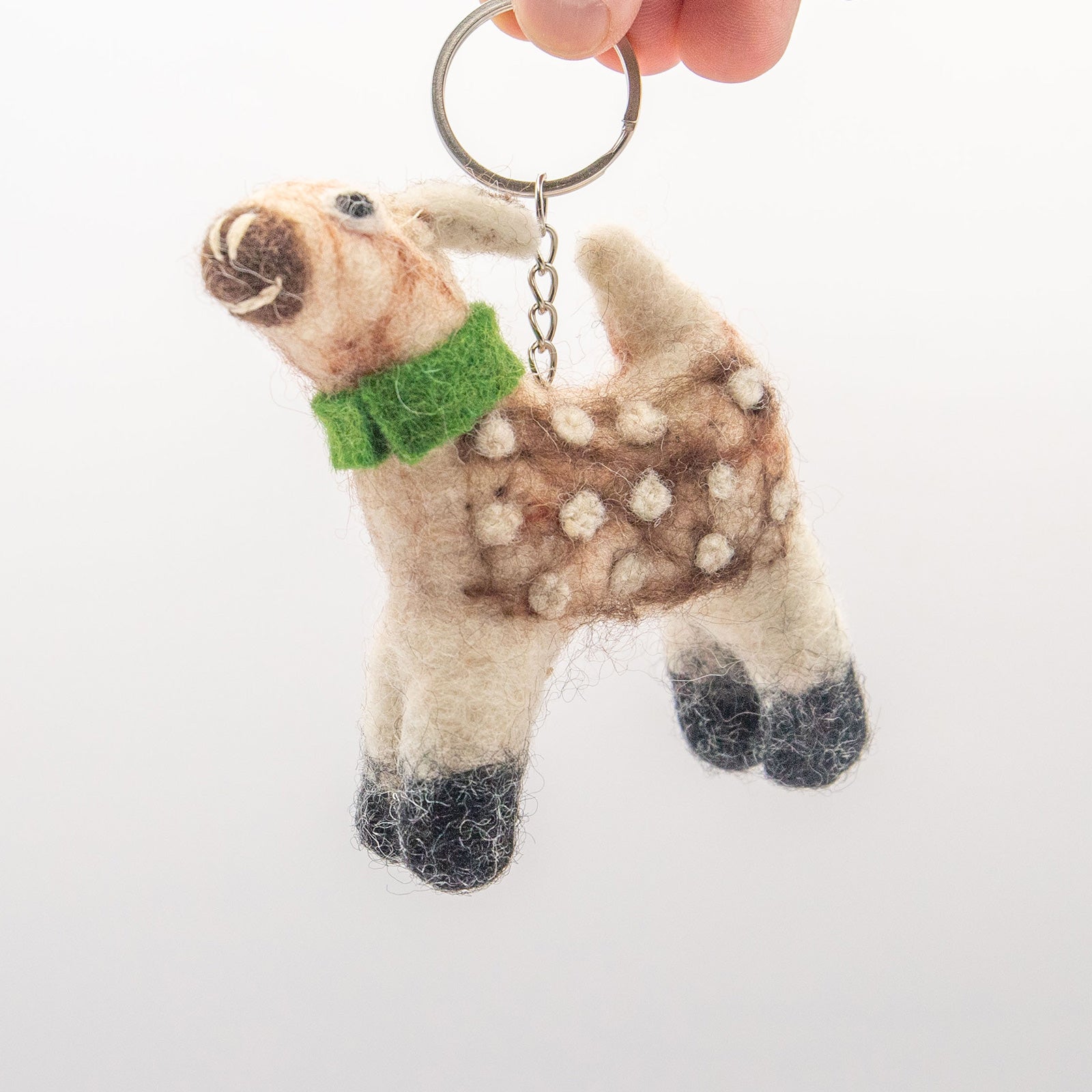 フェルト キーホルダー バンビ