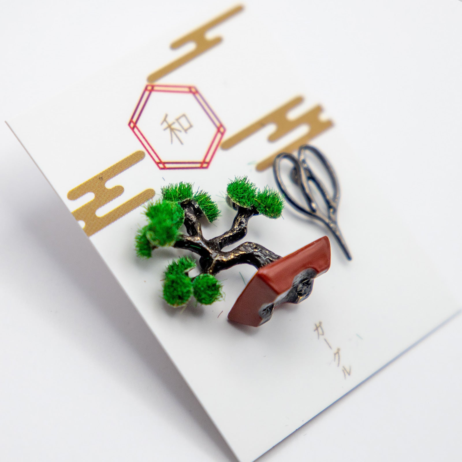 gargle/ガーグル　盆栽 ピアス