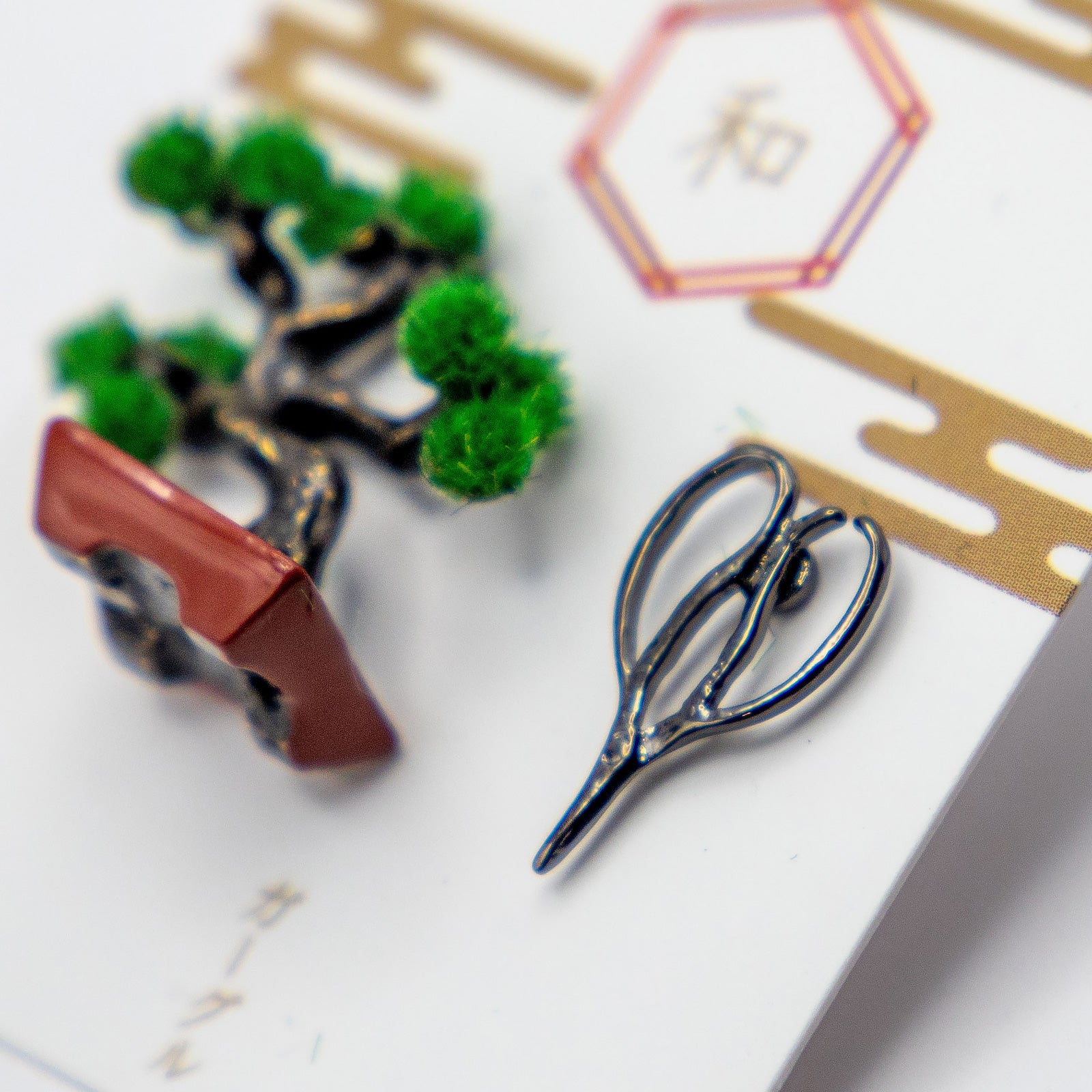 gargle/ガーグル　盆栽 ピアス