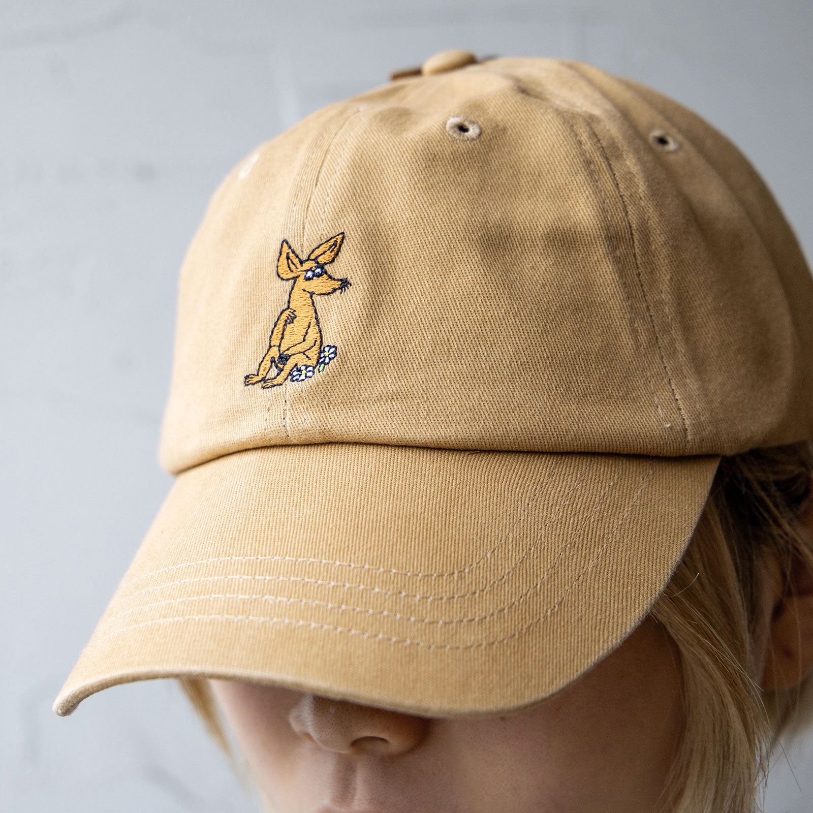 Moomin/ムーミン 　スニフ 2サイド ダディキャップ ベージュ