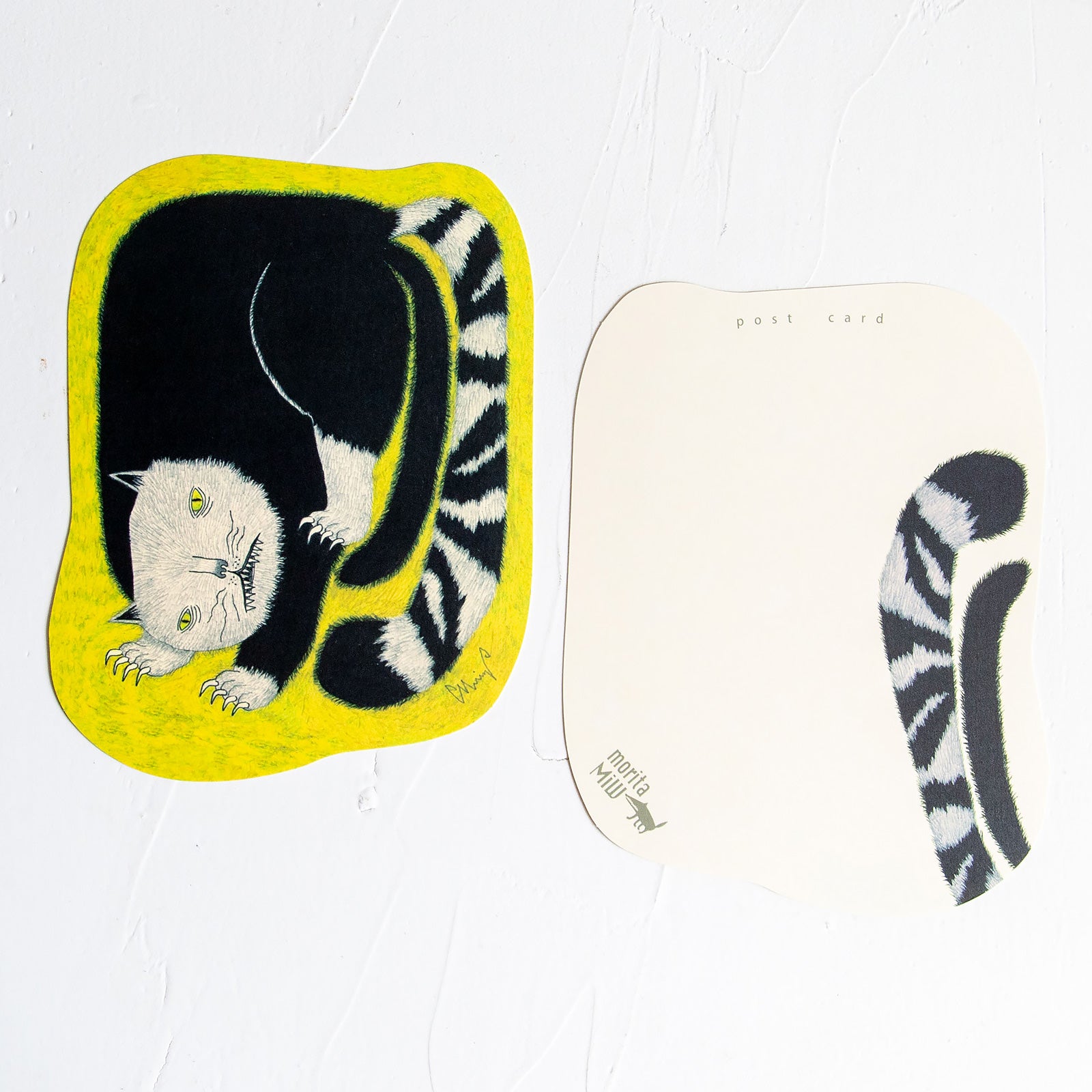 moritaMiW/モリタミウ　ポストカード 猫又のゾーヴェ