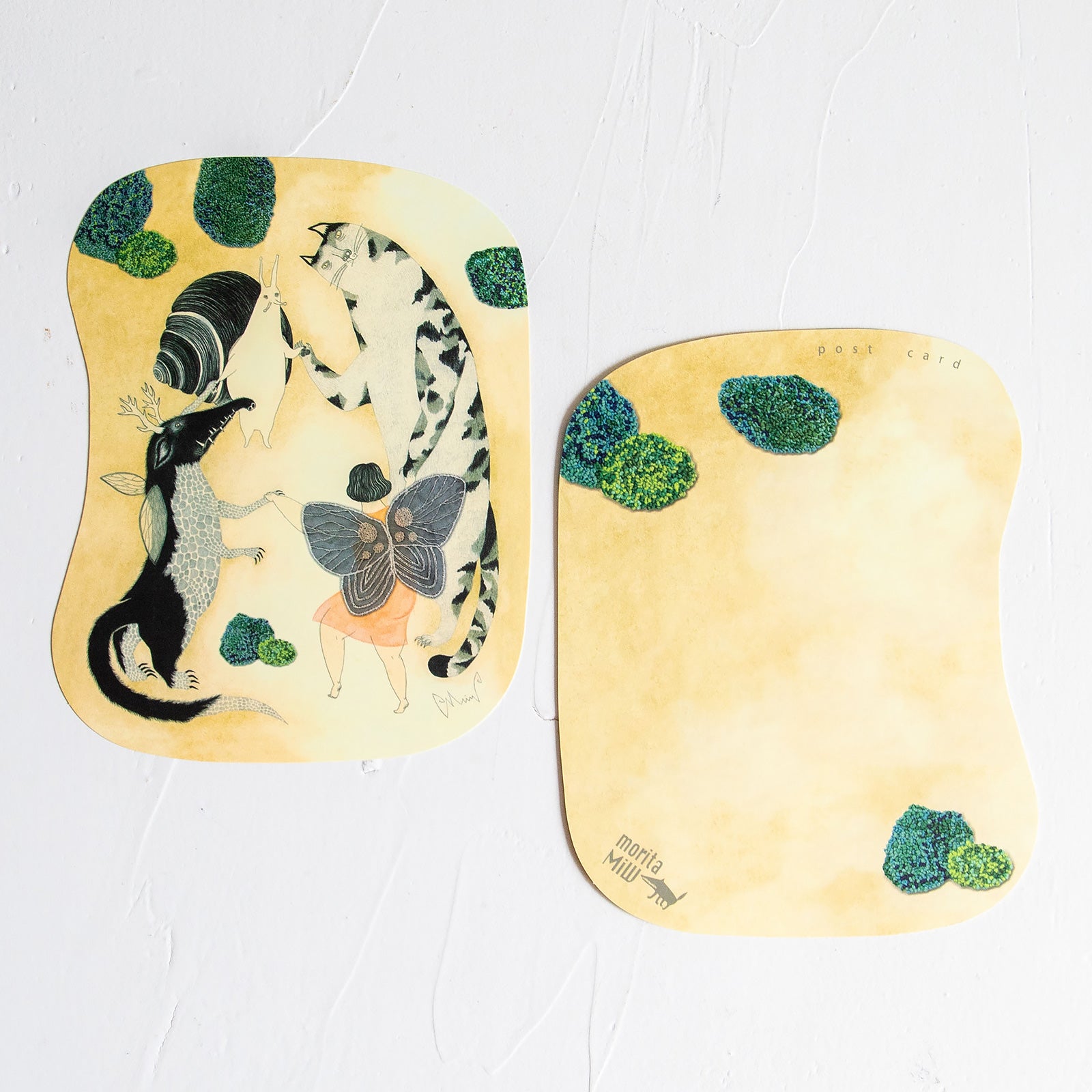 moritaMiW/モリタミウ　ポストカード 空き地のロンド