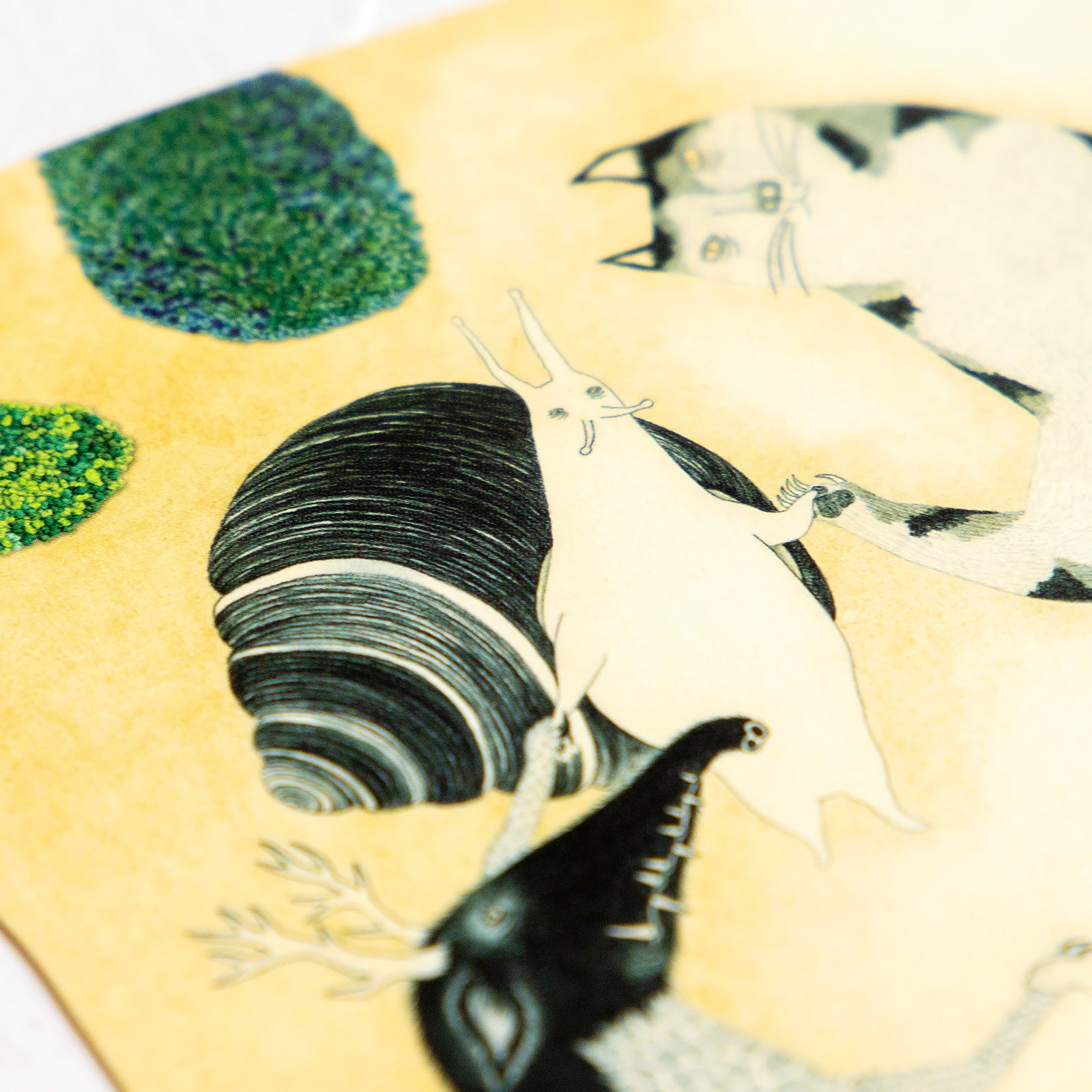 moritaMiW/モリタミウ　ポストカード 空き地のロンド