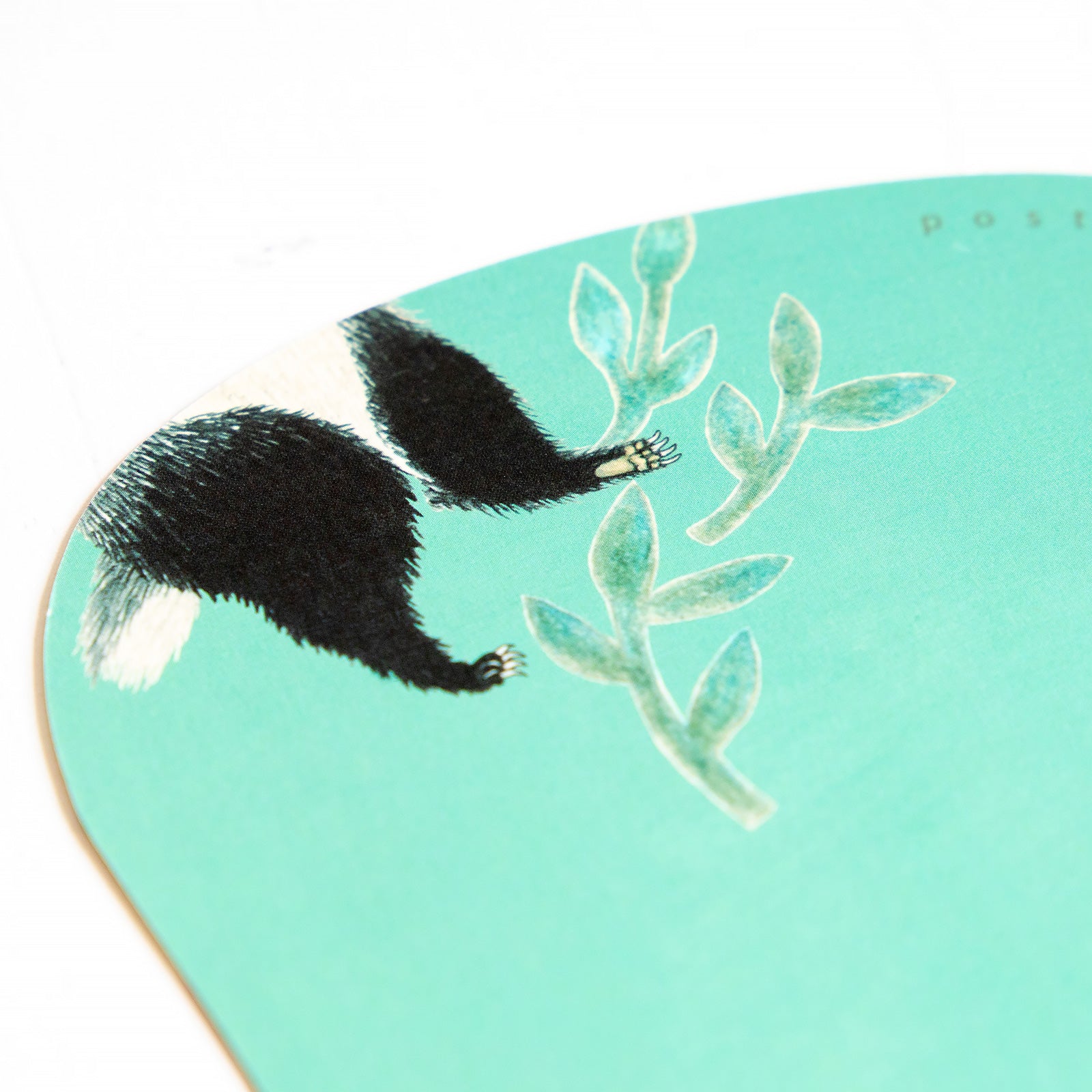 moritaMiW/モリタミウ　ポストカード ムジナの穴で