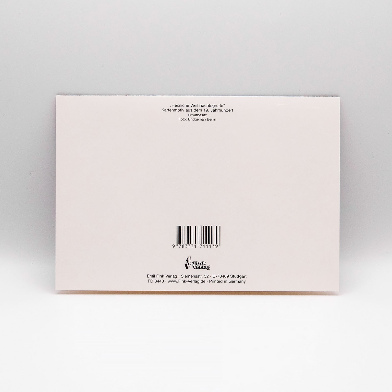 ドイツ製 クリスマス　グリーティングカード メリークリスマス