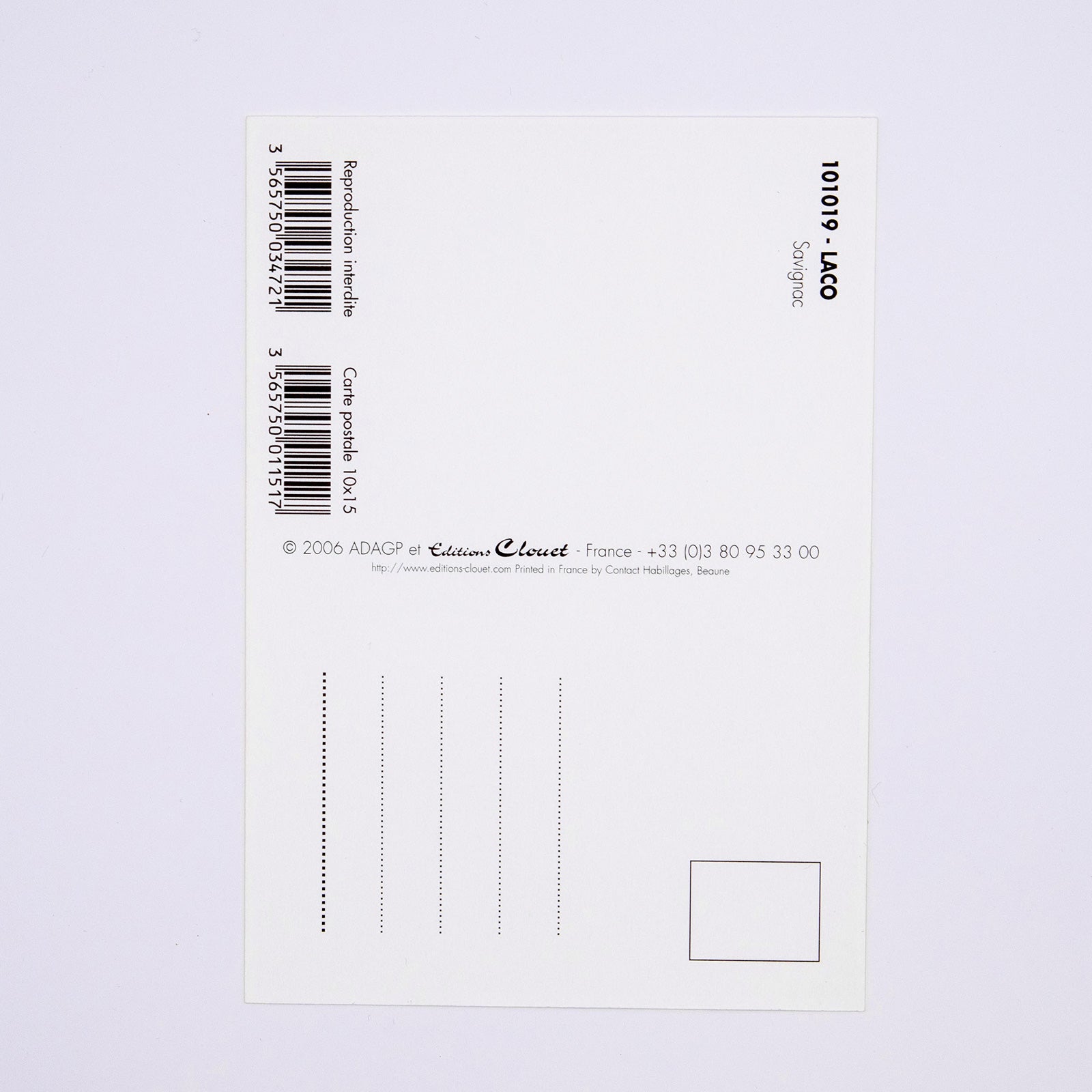 Raymond Savignac/レイモン・サヴィニャック　ポストカード ラコ(調理器具メーカー)