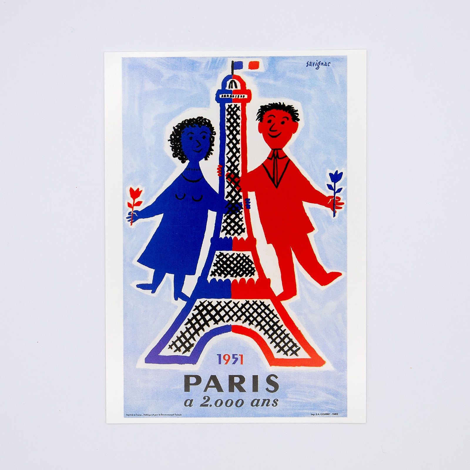 Raymond Savignac/レイモン・サヴィニャック　ポストカード PARIS