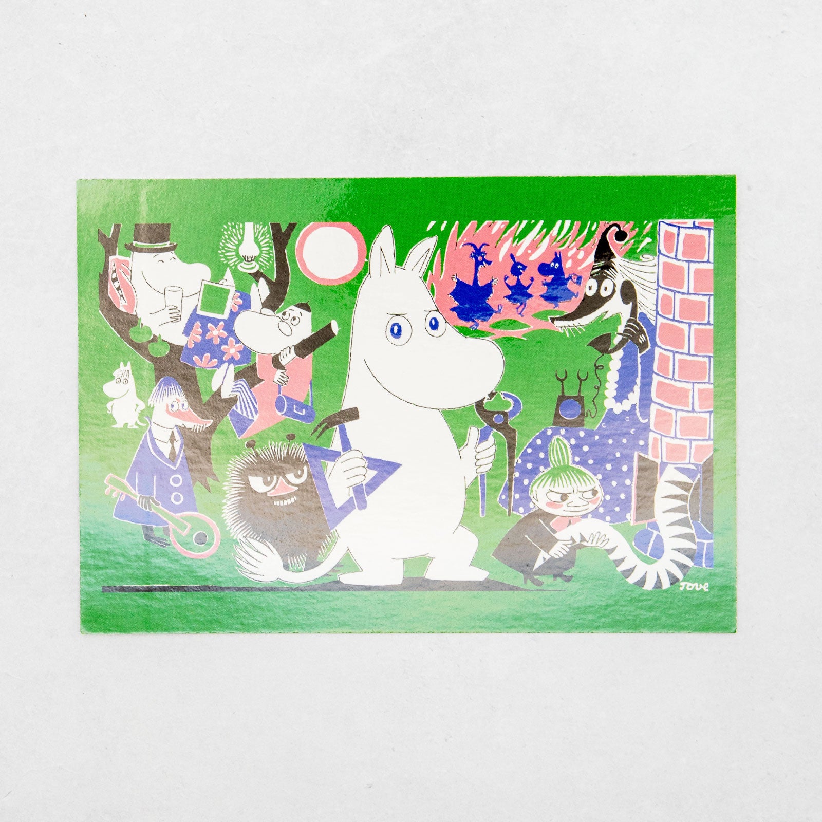 Moomin/ムーミン　ポストカード コミック表紙絵3巻