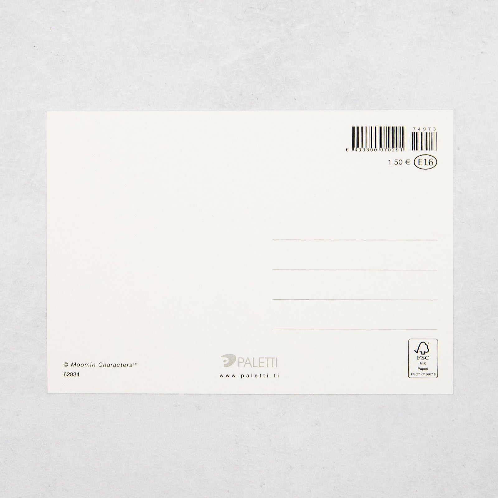 Moomin/ムーミン　ポストカード スティンキー